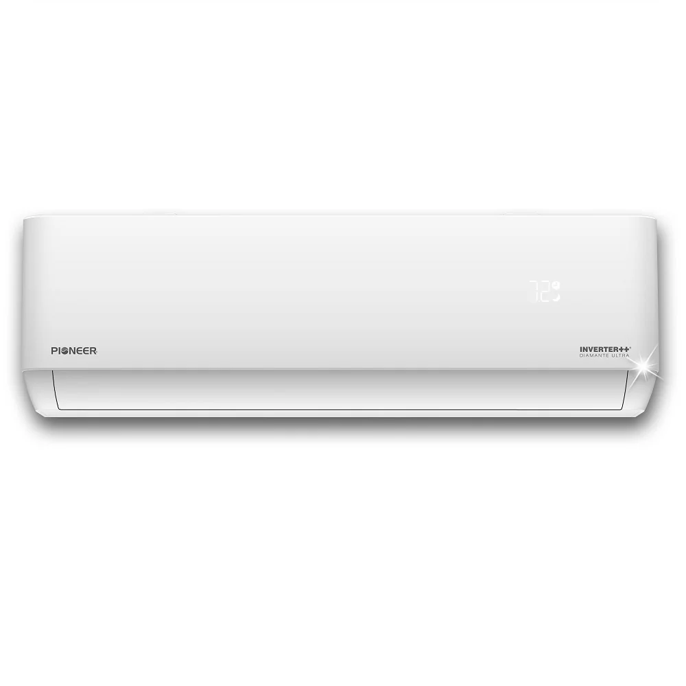 Pioneer® Diamante Ultra 9,000 BTU 23 SEER2 Ductless Mini-Split Inverter++ Energy-Star Wi-Fi Air Conditioner Heat Pump Full Set 115V with 16 Ft. Kit - Image 2