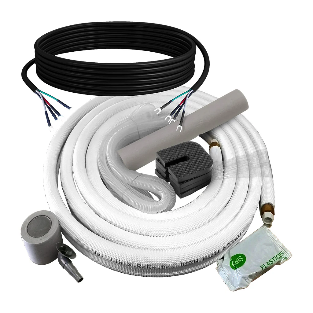 Pioneer® Diamante Ultra 9,000 BTU 23 SEER2 Ductless Mini-Split Inverter++ Energy-Star Wi-Fi Air Conditioner Heat Pump Full Set 115V with 16 Ft. Kit - Image 7